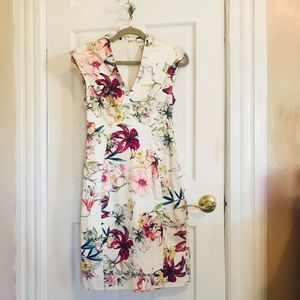 REISS Onie Sugar Printed Dress